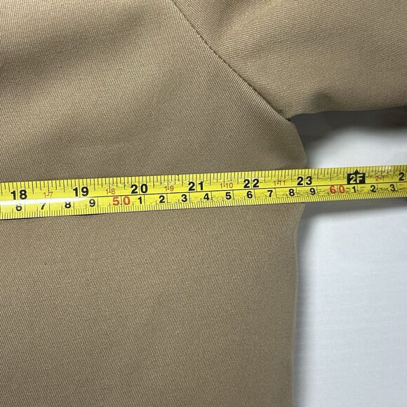 Vintage Eddie Bauer Goose Down Trench Coat Fur Collar Belted Button Up Men L USA - Picture 13 of 16